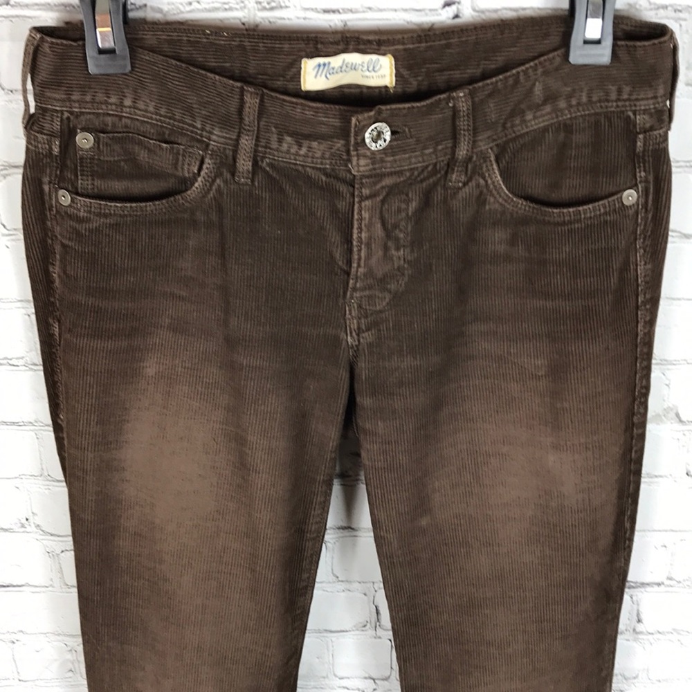 Madewell Sz 26 Brown Corduroy Pants - Picture 3 of 6